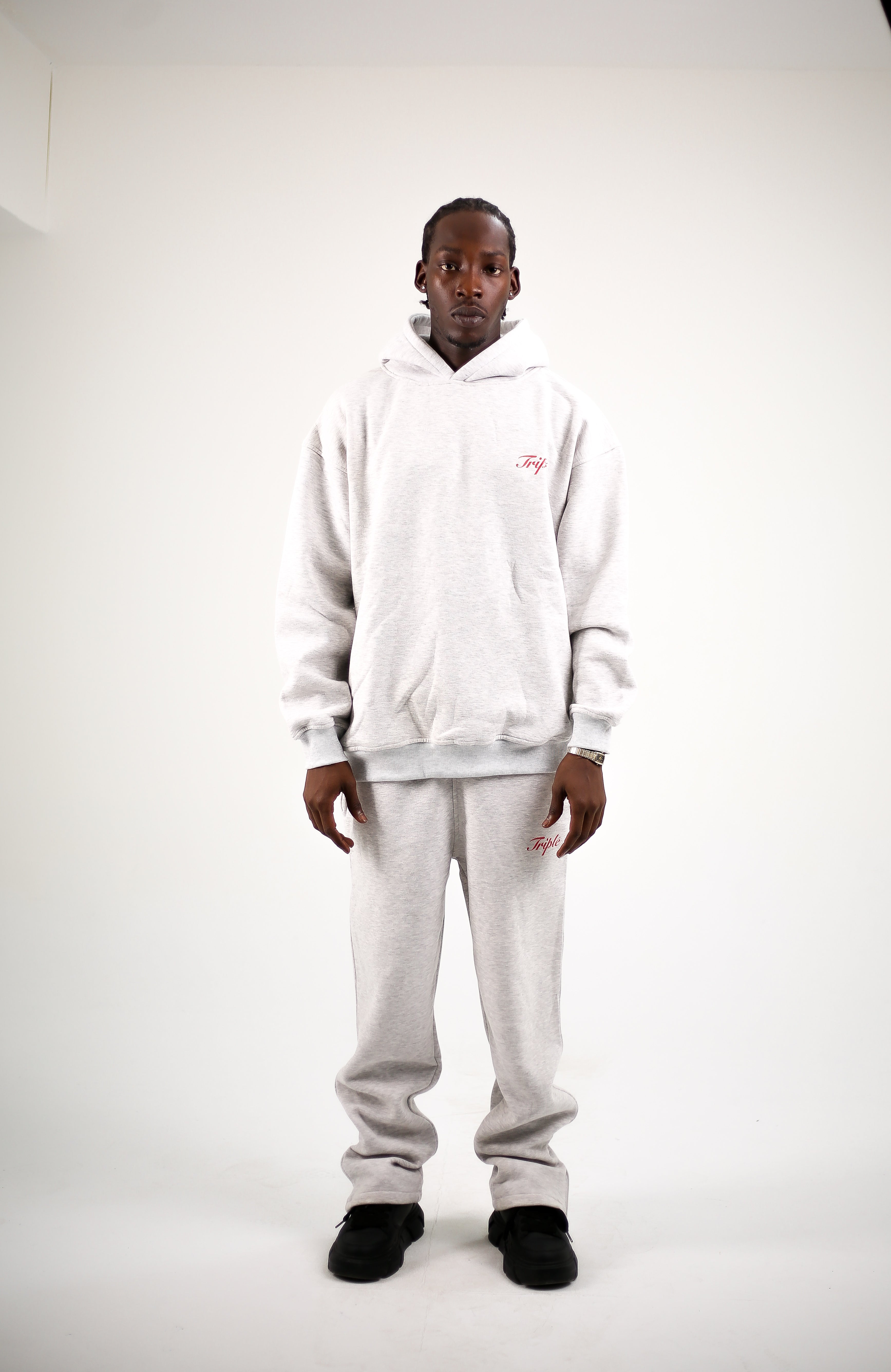 The Monochrome (hoodie/ bottoms) (Grey)