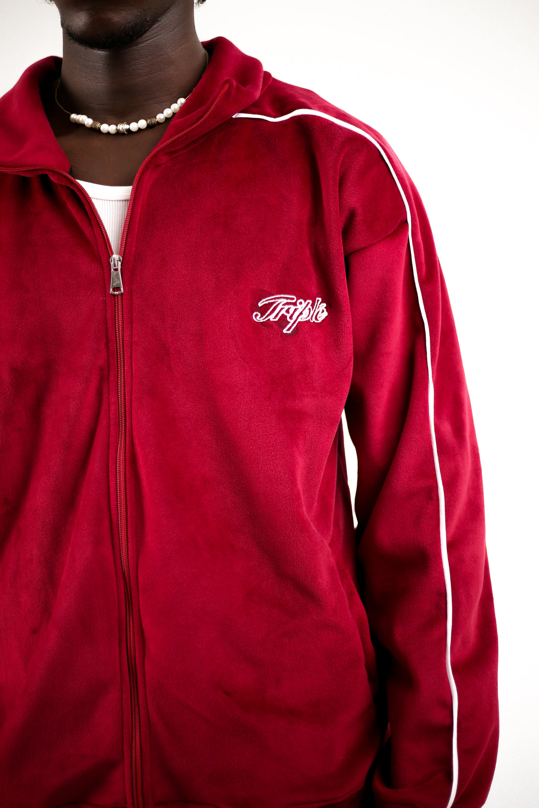 The Crimson Vice (sweater/ trousers) (Deep Red)