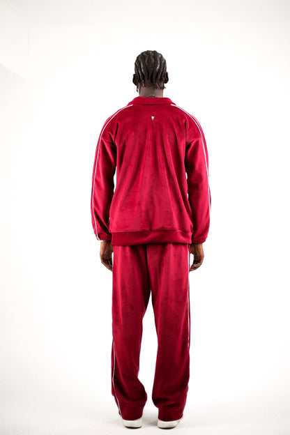 The Crimson Vice (sweater/ trousers) (Deep Red)