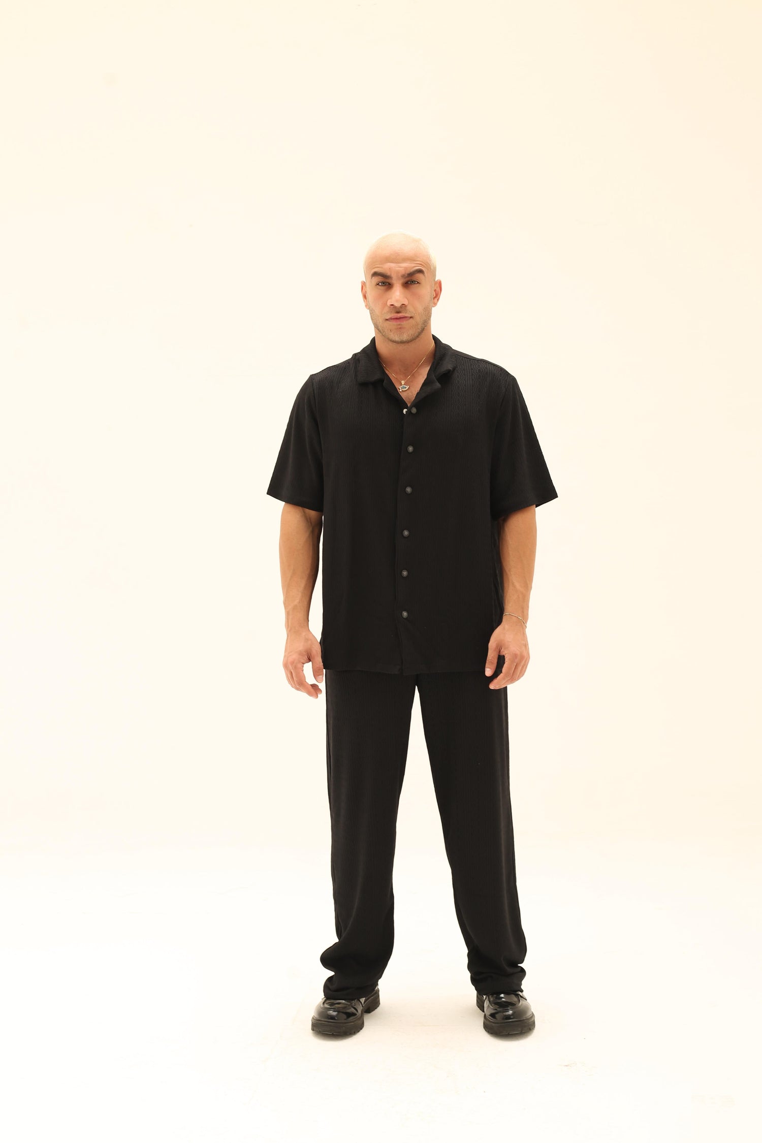 The obsidian bloom(Soft crochet shirt)