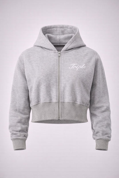 Core Light gray Zipper