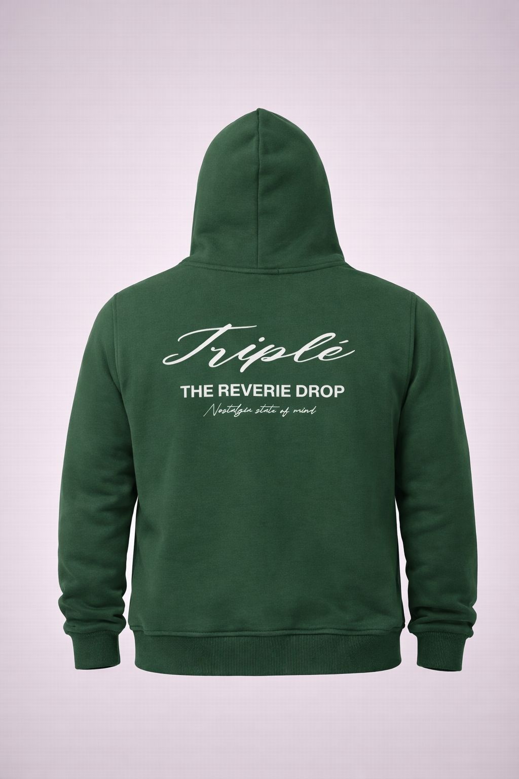 Core dark green hoodie